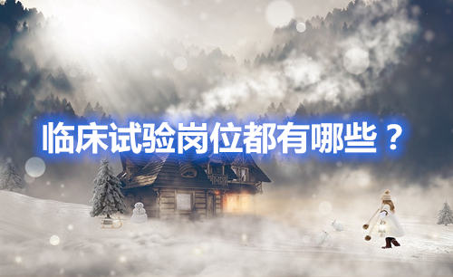 臨床試驗(yàn)崗位有哪些？哪個(gè)好？(圖1)