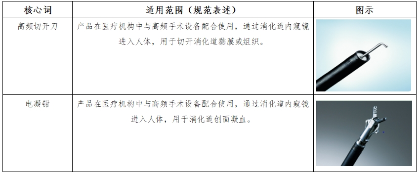 軟性內(nèi)窺鏡用高頻手術(shù)器械注冊審查指導原則（征求意見稿）(圖2)
