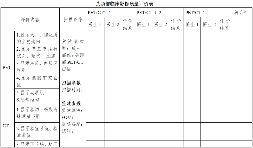 正電子發(fā)射/X射線計(jì)算機(jī)斷層成像系統(tǒng)同品種臨床評(píng)價(jià)注冊(cè)審查指導(dǎo)原則（2023年第31號(hào)）(圖8)